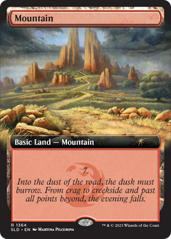 Mountain (1364) (Extended Art) - Foil