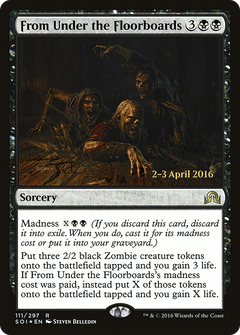 From Under the Floorboards (111) (Prerelease) - Foil