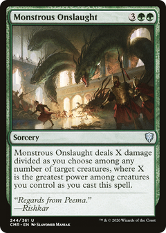 Monstrous Onslaught - Foil