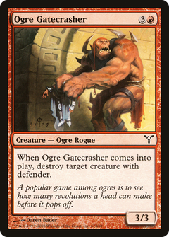 Ogre Gatecrasher - Foil