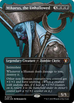 Mikaeus, the Unhallowed (0675) (Borderless) - Foil