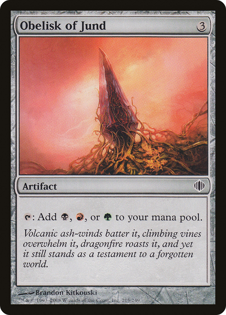 Obelisk of Jund - Foil