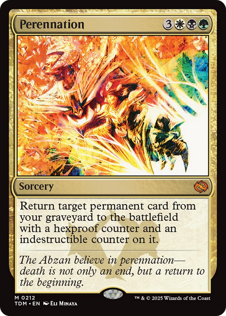 Perennation - Foil