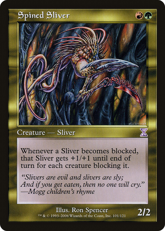 Spined Sliver - Foil