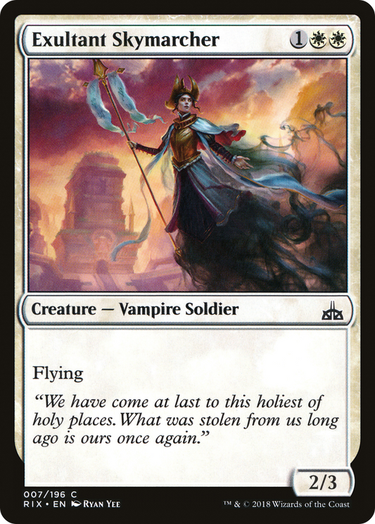 Exultant Skymarcher - Foil