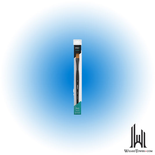 Vallejo Flat Rectangular Synthetic Brush No. 10