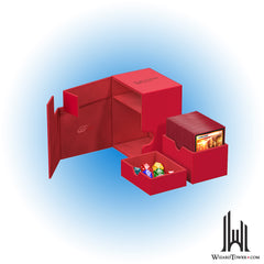 Deck Box - Flip'n'Tray - Monocolor Red 133+