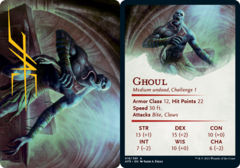 Ghoul (18/81) Art Card (AAFR) - Gold-Stamped Signature