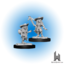 Unpainted Miniature - Pathfinder - Female Gnome Bard