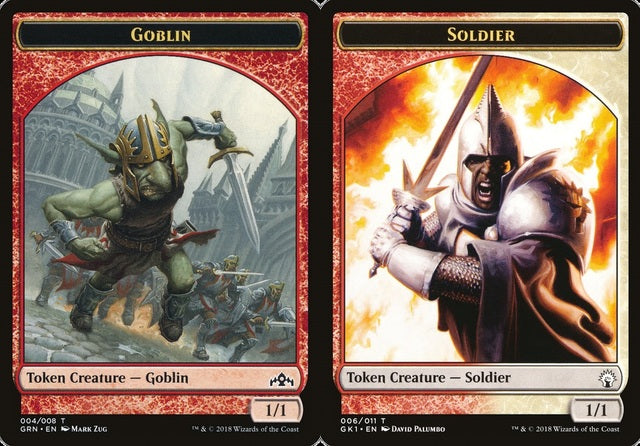Goblin (004) // Soldier (006) Double-Sided Token (TGK)