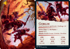 Goblin (24/81) Art Card (AAFR) - Gold-Stamped Signature