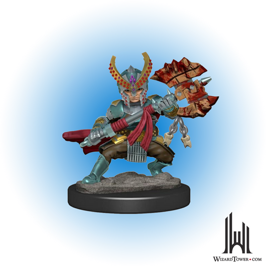 Dungeons & Dragons Premium Figures - Female Halfling Fighter