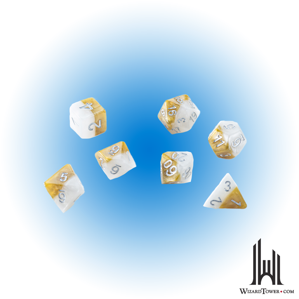 Dice Set - Halfsies Halo 7ct