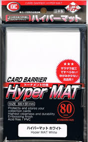 Deck Protectors - KMC Hyper Mat White 80ct