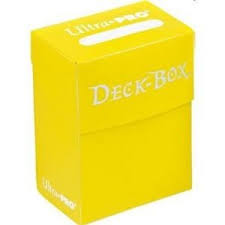 Deck Box - Soft Case - Yellow 80+