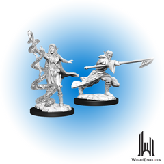 Unpainted Miniature - Magic the Gathering - Joraga Warcaller Elves