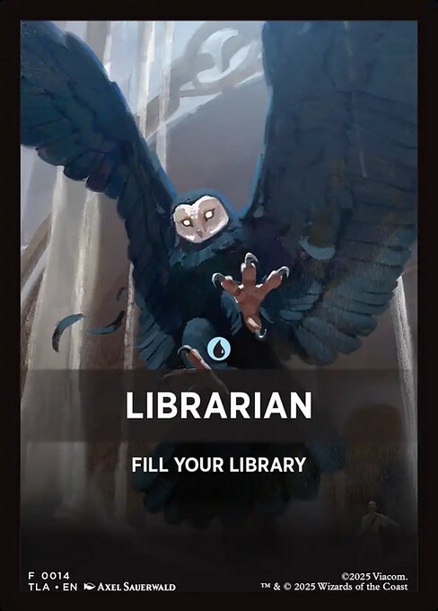 Librarian Theme Card (0014) (FTLA)