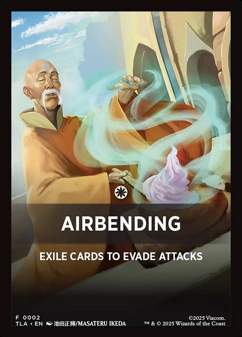 Airbending Theme Card (0002) (FTLA)