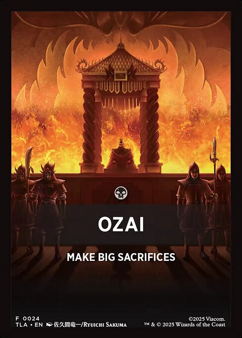 Ozai Theme Card (0024) (FTLA)