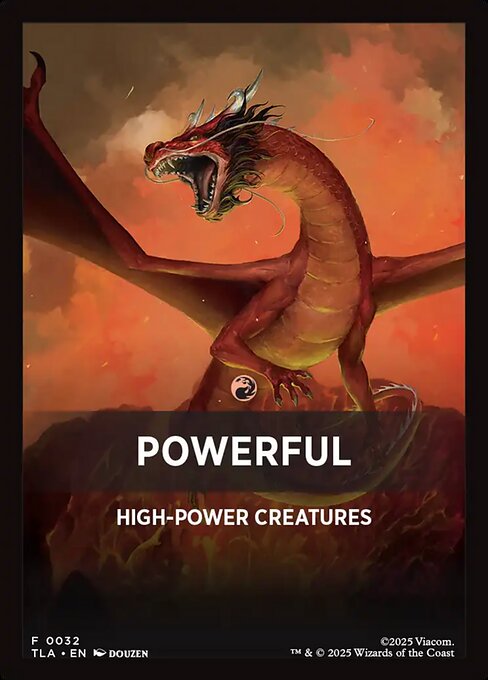 Powerful Theme Card (0032) (FTLA)