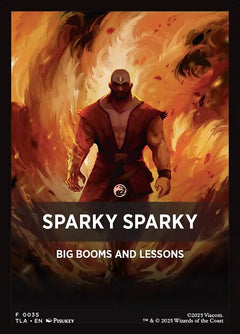 Sparky Sparky Theme Card (0035) (FTLA)