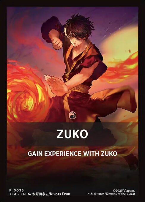 Zuko Theme Card (0036) (FTLA)