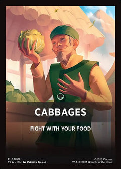 Cabbages Theme Card (0039) (FTLA)