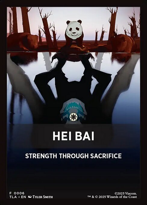 Hei Bai Theme Card (0006) (FTLA)