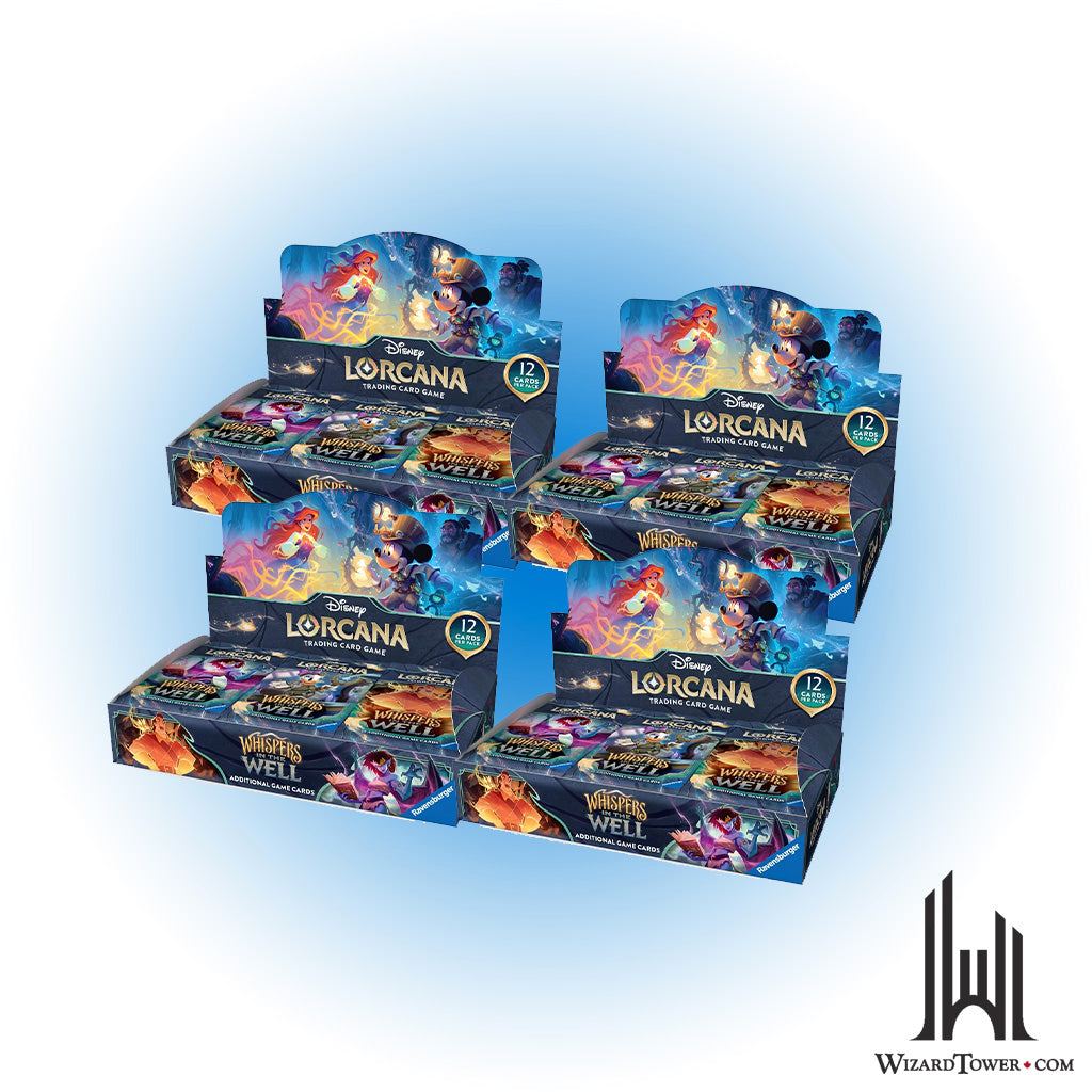 Disney Lorcana Whispers in the Well Booster Box Case
