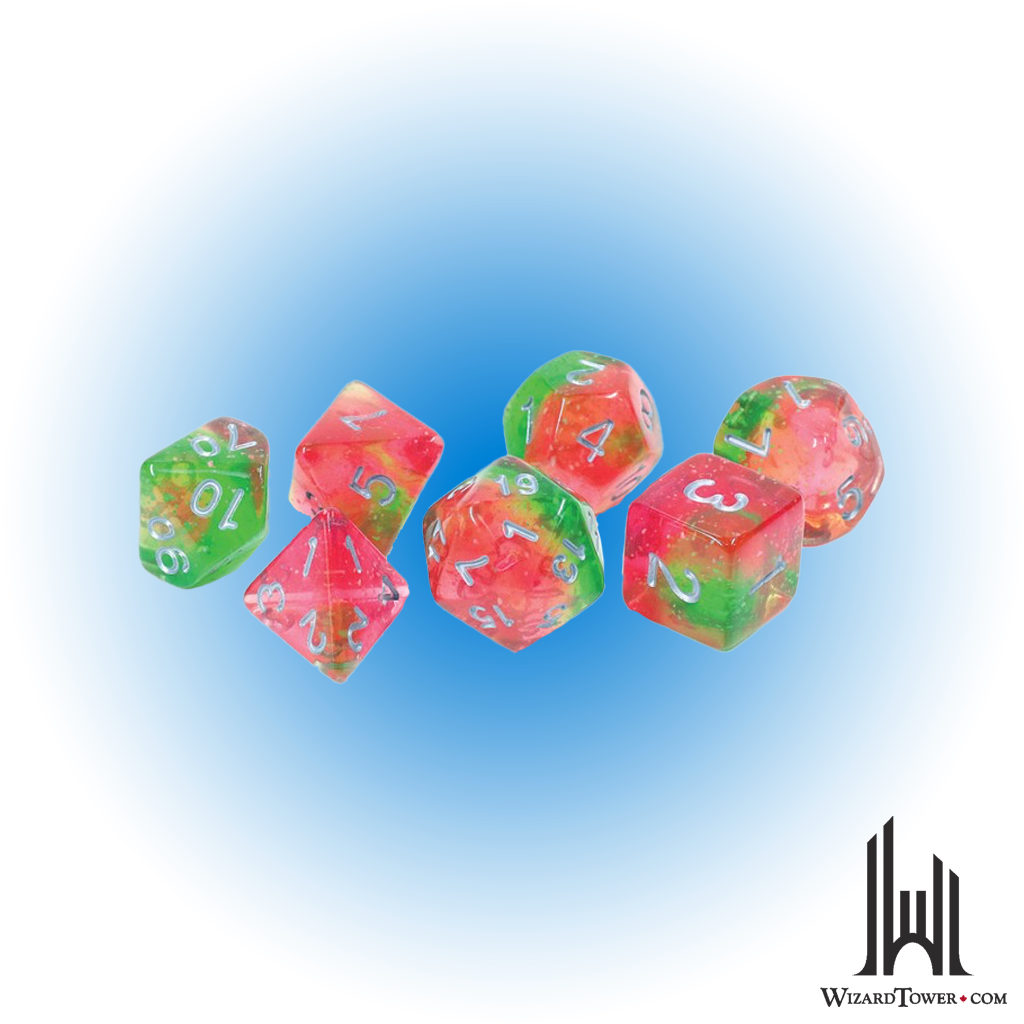 Dice Set - Lotus 7ct