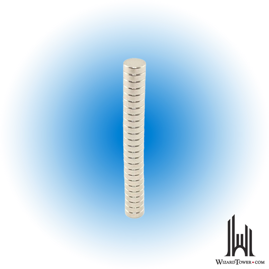 Disc Magnets - 1/4" x 1/16" - 50 Qty