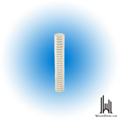 Disc Magnets - 3/16" x 1/16" - 50 Qty