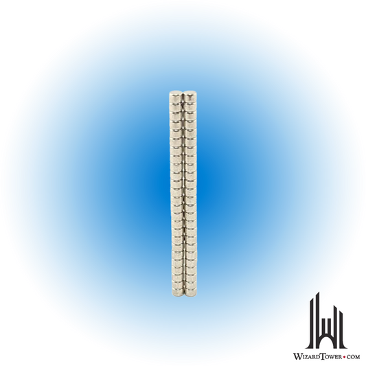 Disc Magnets - 3/32" x 1/16" - 50 Qty