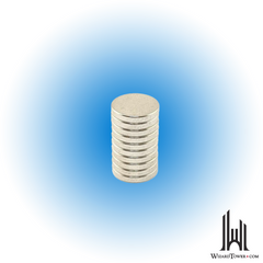 Disc Magnets - 3/8" x 1/16" - 25 Qty