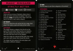 Magic Minigame: Strictly Better (MLCI)