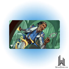 Playmat - Murders at Karlov Manor - Kellan, Inquisitive Prodigy