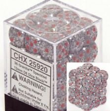 Dice Set - Speckled Granite 12mm d6 36ct
