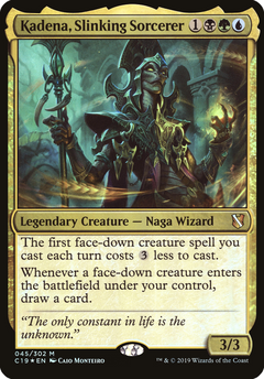 Kadena, Slinking Sorcerer (Oversized) (OC19) - Foil
