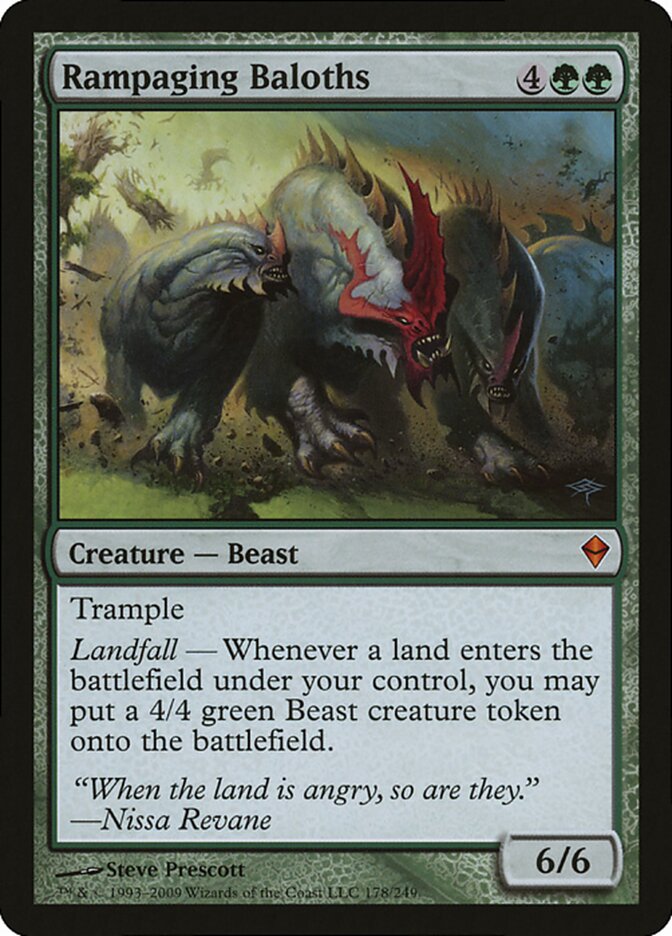 Rampaging Baloths (Oversized) (Player Rewards Promo) (PHEL)