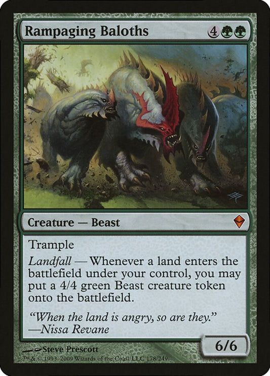 Rampaging Baloths (Oversized) (Player Rewards Promo) (PHEL)