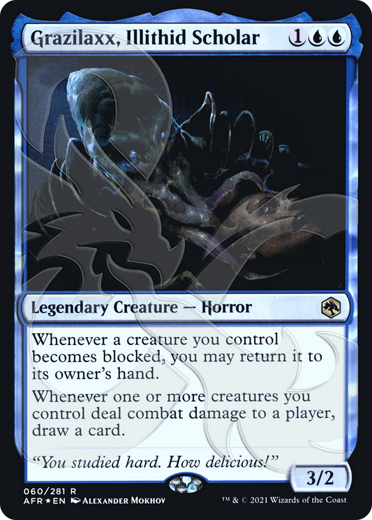 Grazilaxx, Illithid Scholar (060) (Ampersand) (PAFR) - Foil