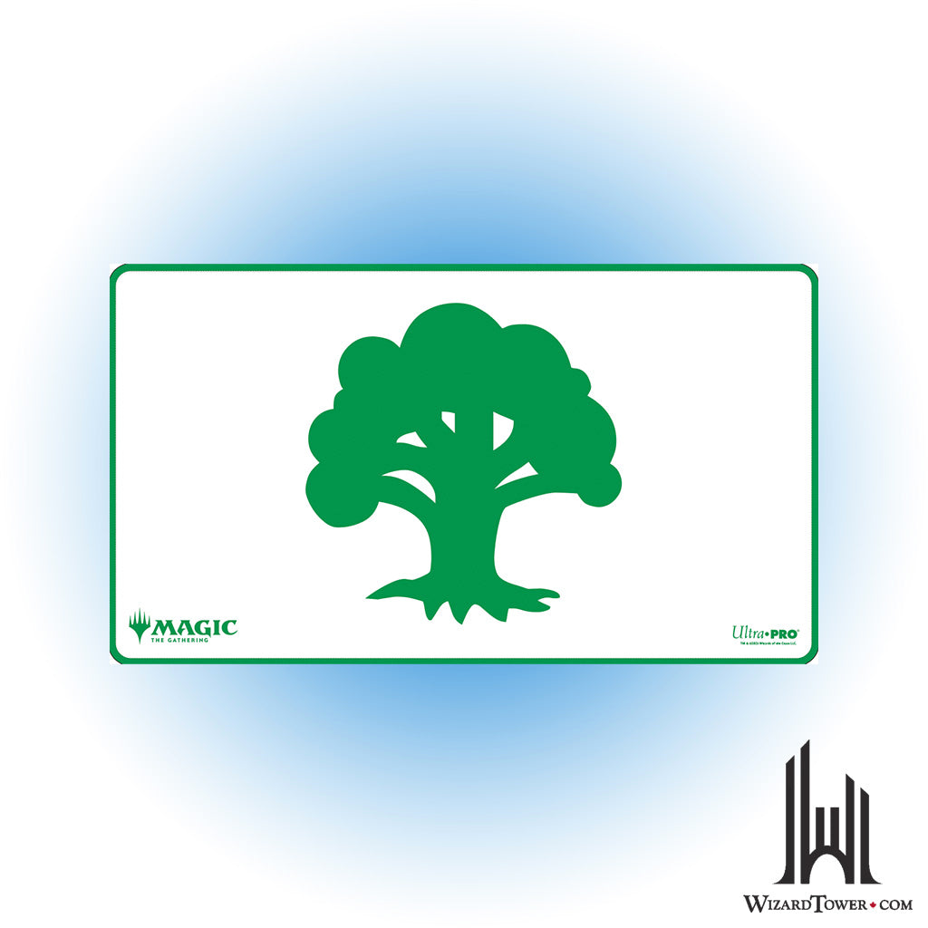 Playmat - Mana 8 - Forest (Green Stitched)