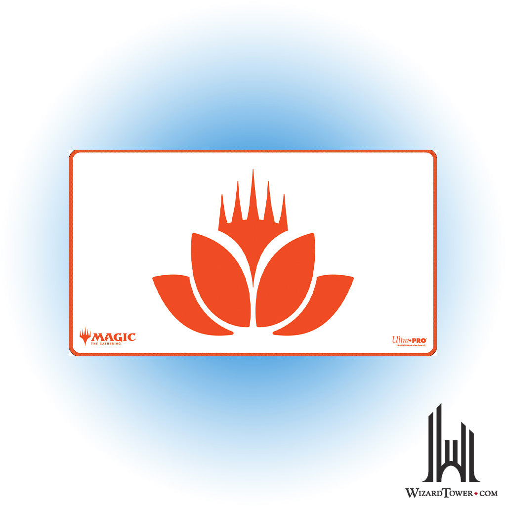 Playmat - Mana 8 - Lotus (Orange Stitched)