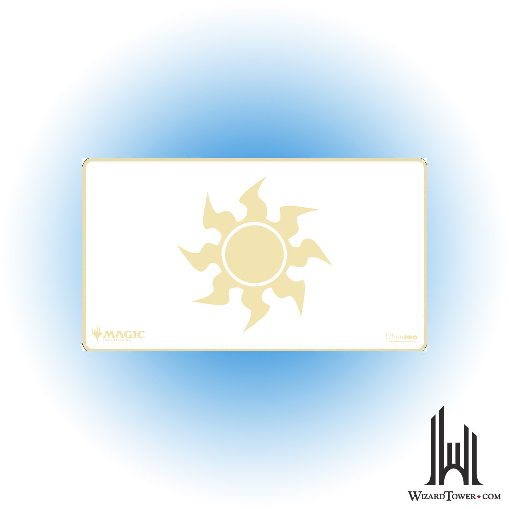 Playmat - Mana 8 - Plains (Yellow Stitched)