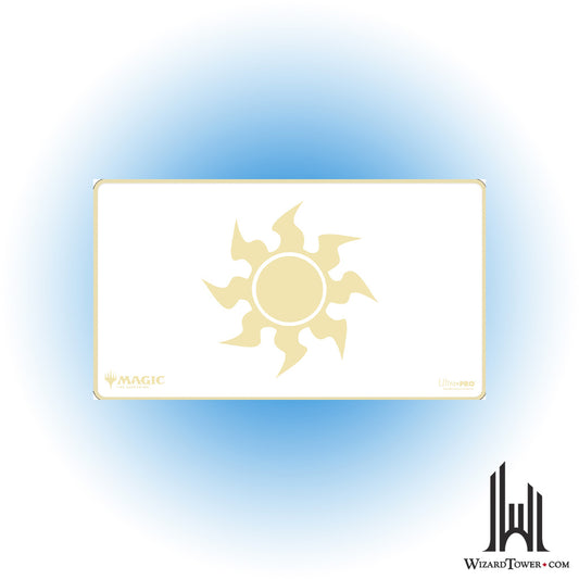 Playmat - Mana 8 - Plains (Yellow Stitched)