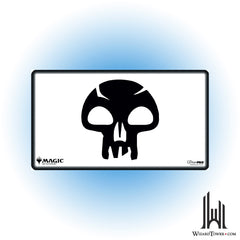 Playmat - Mana 8 - Swamp (Black Stitched)