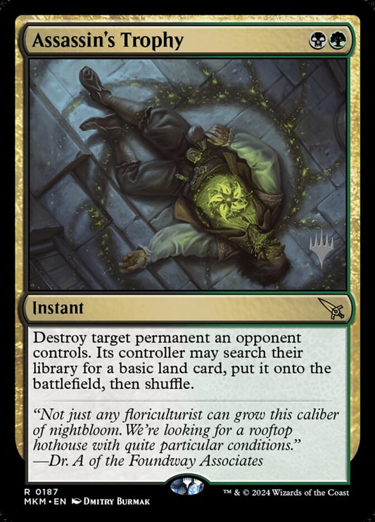 Assassin's Trophy (0187) (Promo Pack) (PMKM) - Foil