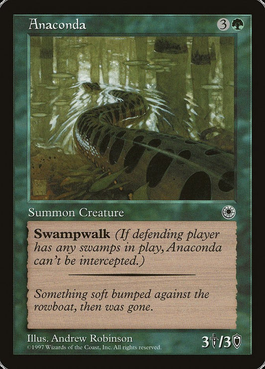 Anaconda (With Flavour Text) (POR)