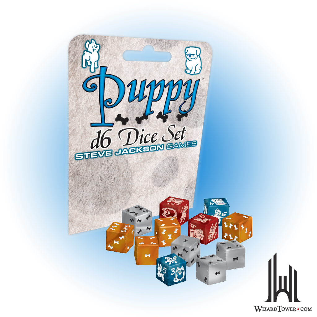 Dice Set - Puppy d6 6ct