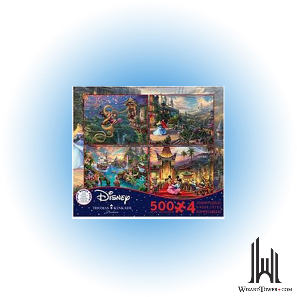 Puzzle - 4 in 1 Mickey and Minnie 500pc